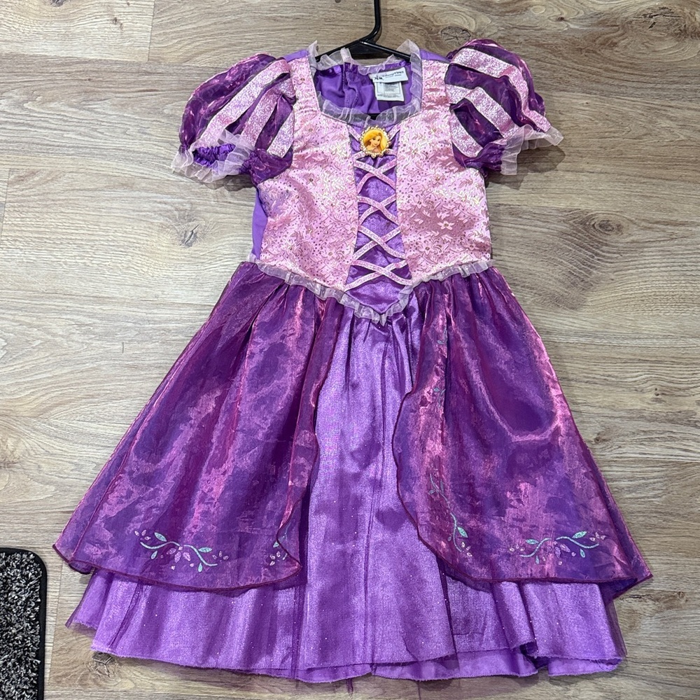 Disney Parks Purple and Pink Kids Dress - Rapunzel